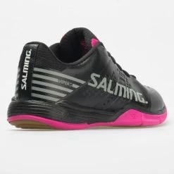 Brand new ❤️ Best Sale 👏 Salming Viper 5 👩 Women's Black/Pink Jewel 🎉 💯 13 Salming Viper 5 Women's Black/Pink Jewel