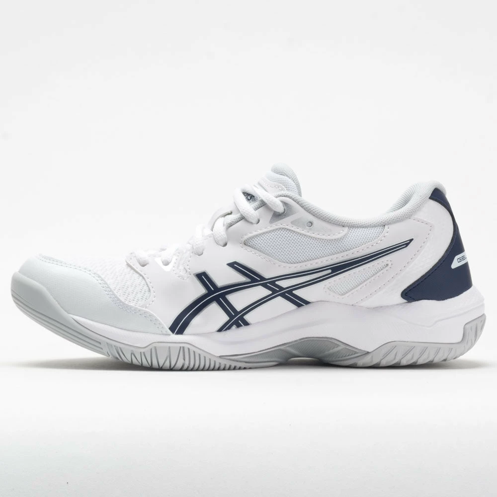 Discount ๐ Best Sale ๐ฏ ASICS GEL-Rocket 10 ๐ฉ Women's White/Peacoat ๐ ๐ 4 ASICS GEL-Rocket 10 Women's White/Peacoat