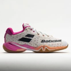 Squash Shoes Babolat Shadow Tour Women's White/Pink