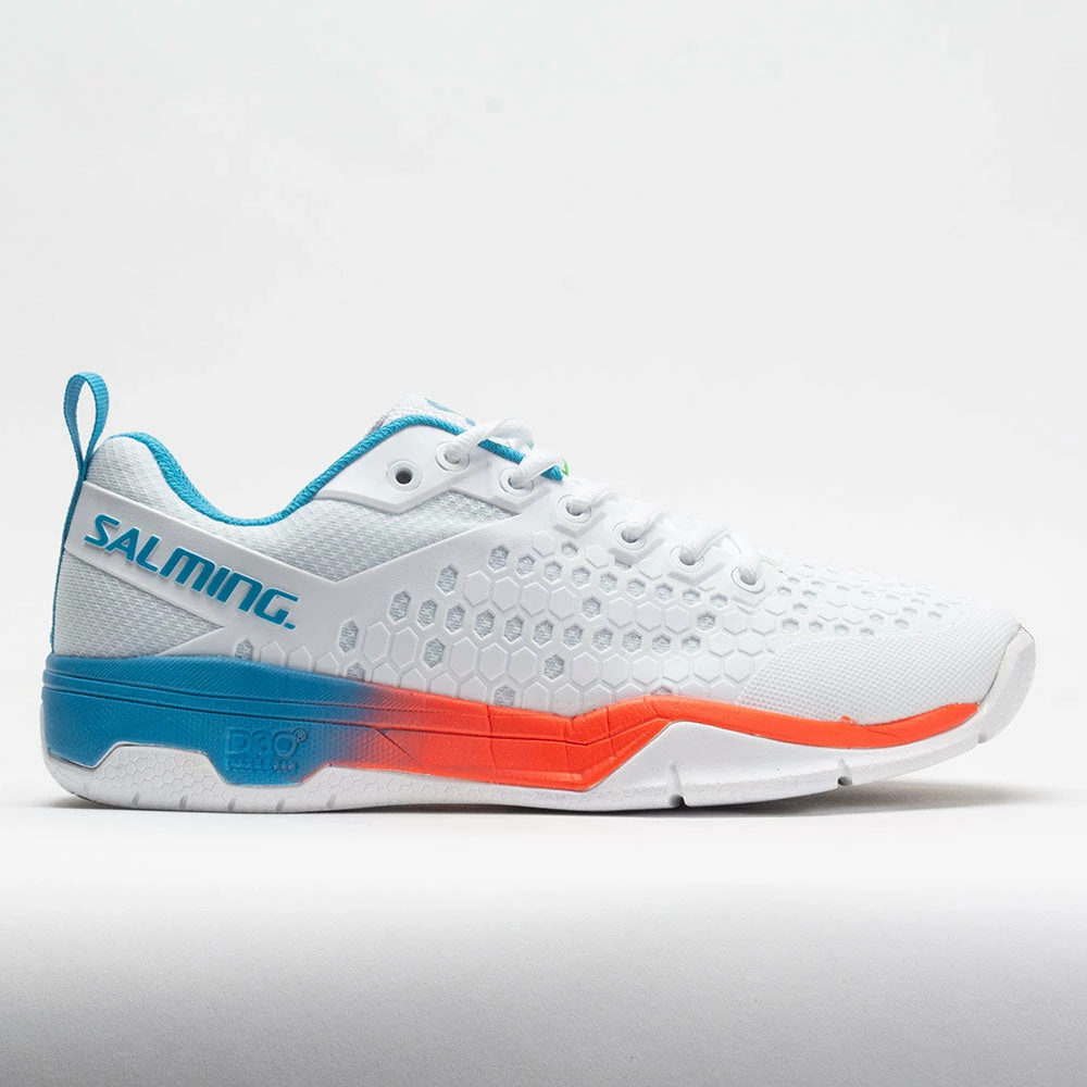 Best Pirce ๐ Coupon ๐ Salming Eagle Men's White/Race Blue Squash ๐ ๐ Shoes โค๏ธ โค๏ธ 3 Salming Eagle Men's White/Race Blue Squash Shoes