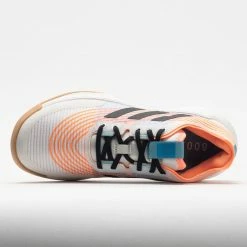 Squash Shoes Adidas Crazyflight Women's White/Black/Beam Orange