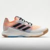 Flash Sale ๐ Brand new ๐ Squash ๐ ๐ Shoes Adidas Crazyflight ๐ฉ Women's White/Black/Beam Orange ๐ ๐งจ 1 Squash Shoes Adidas Crazyflight Women's White/Black/Beam Orange