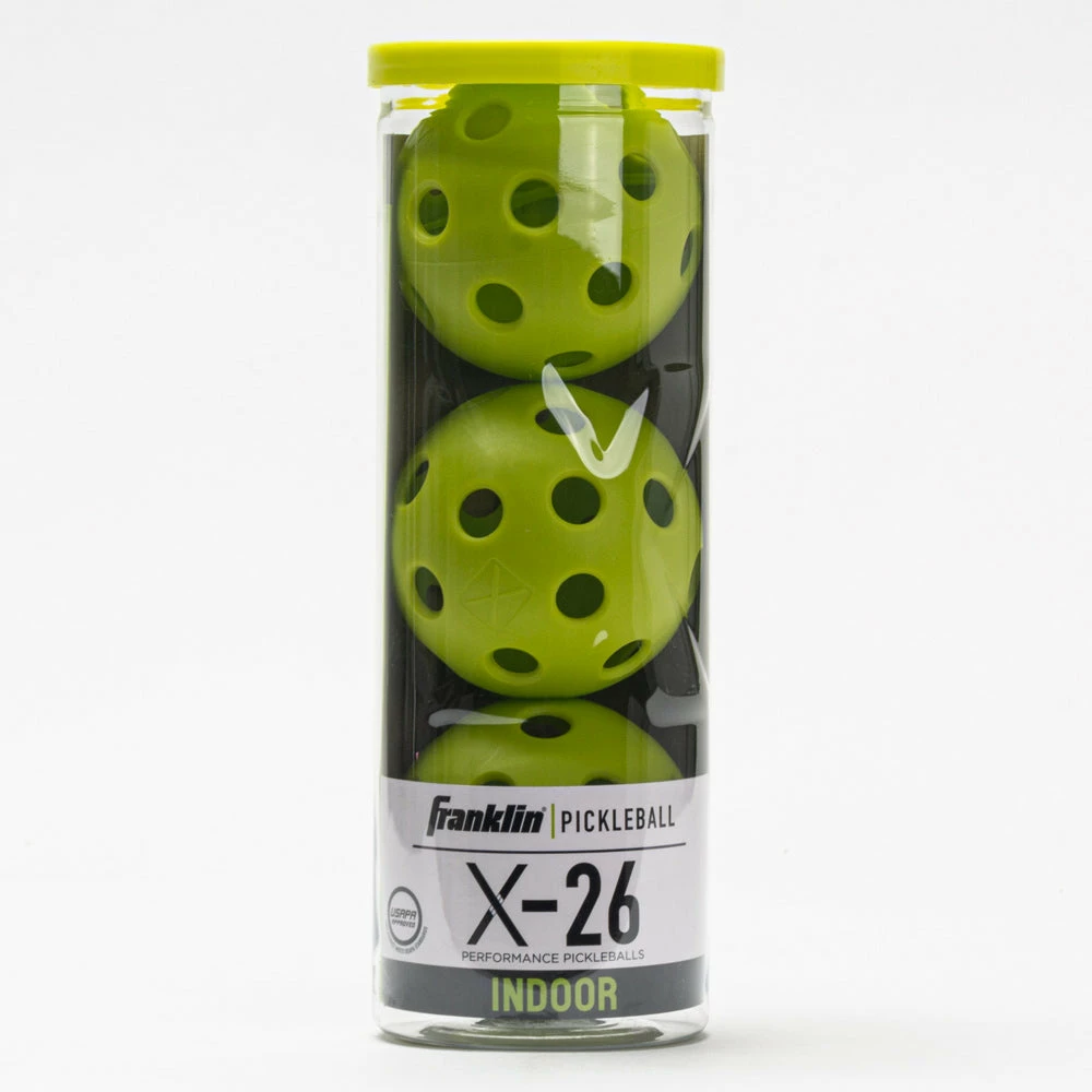 New ✨ Best Pirce ✨ Franklin X-26 Indoor Pickleball 3 Pack Tube ⭐ ⭐ 5 Franklin X-26 Indoor Pickleball 3 Pack Tube