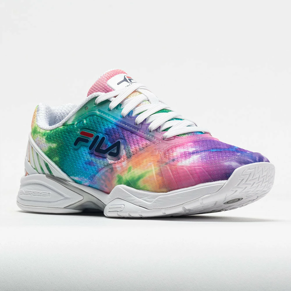 Hot Sale ๐ Budget ๐ Fila Volley Zone ๐ฉ Women's Tie-Dye Print Pickleball ๐ ๐ Shoes ๐ฅฐ โค๏ธ 7 Fila Volley Zone Women's Tie-Dye Print Pickleball Shoes