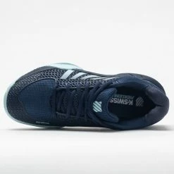 Brand new ๐ฅฐ Best Sale โญ K-Swiss Express Light Pickleball ๐ฉ Women's Black Iris/Blue Glow/White Pickleball ๐ ๐ Shoes ๐คฉ โ๏ธ 10 K-Swiss Express Light Pickleball Women's Black Iris/Blue Glow/White Pickleball Shoes