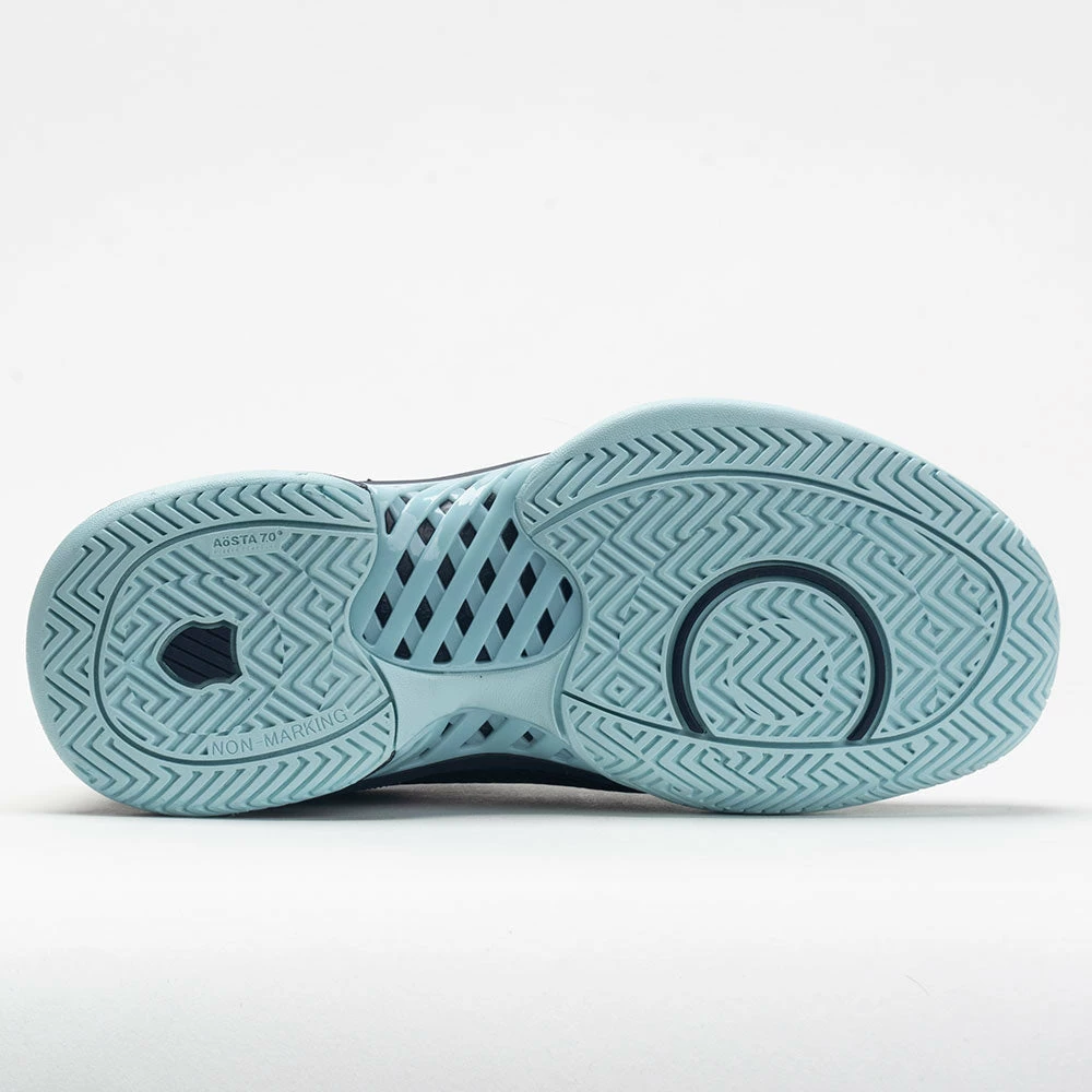 Brand new ๐ฅฐ Best Sale โญ K-Swiss Express Light Pickleball ๐ฉ Women's Black Iris/Blue Glow/White Pickleball ๐ ๐ Shoes ๐คฉ โ๏ธ 6 K-Swiss Express Light Pickleball Women's Black Iris/Blue Glow/White Pickleball Shoes