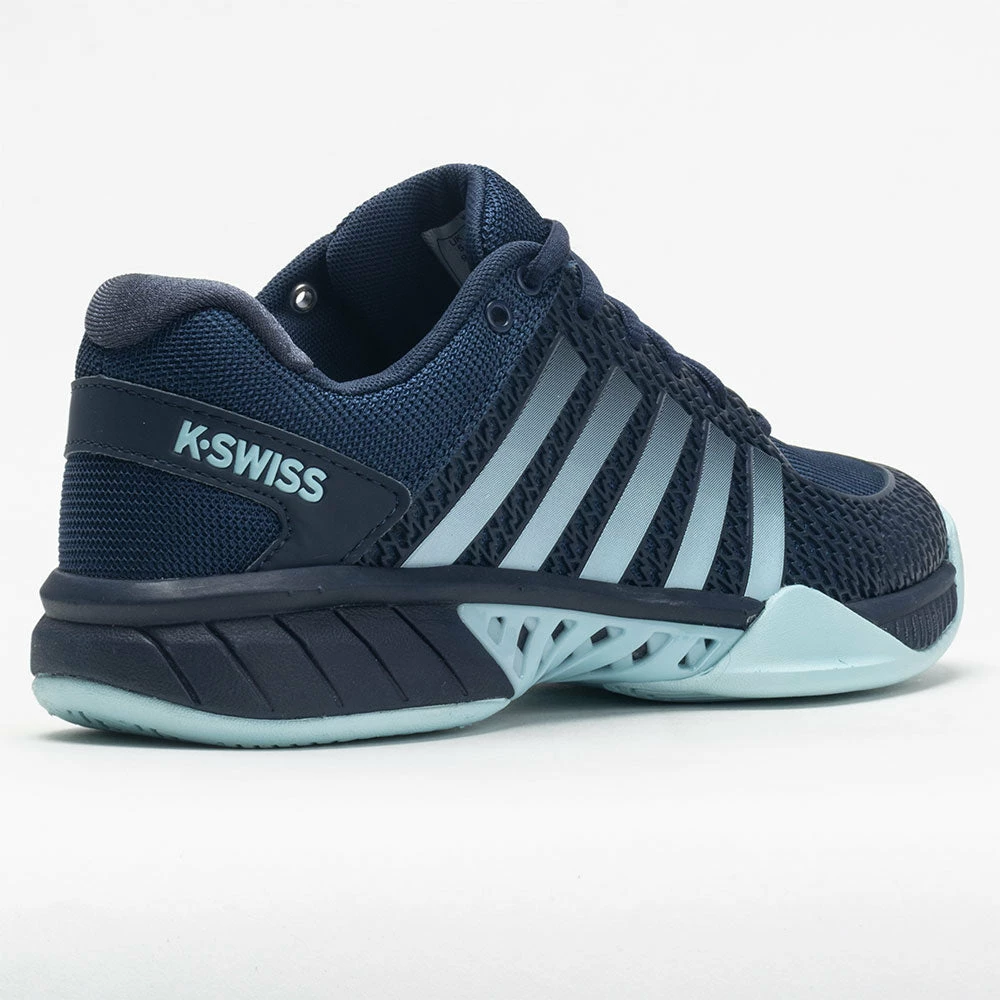 Brand new ๐ฅฐ Best Sale โญ K-Swiss Express Light Pickleball ๐ฉ Women's Black Iris/Blue Glow/White Pickleball ๐ ๐ Shoes ๐คฉ โ๏ธ 8 K-Swiss Express Light Pickleball Women's Black Iris/Blue Glow/White Pickleball Shoes