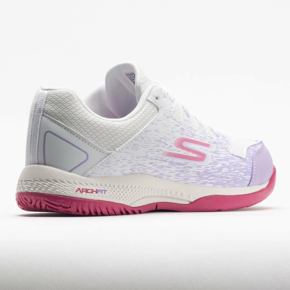 Cheapest 🔔 Outlet ✔️ Skechers Performance Skechers Viper Court 👩 Women's White/Lavender ⌛ ❤️ 8 Skechers Performance Skechers Viper Court Women's White/Lavender