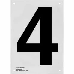 Gamma Tennis Court Numbers (Plastic)