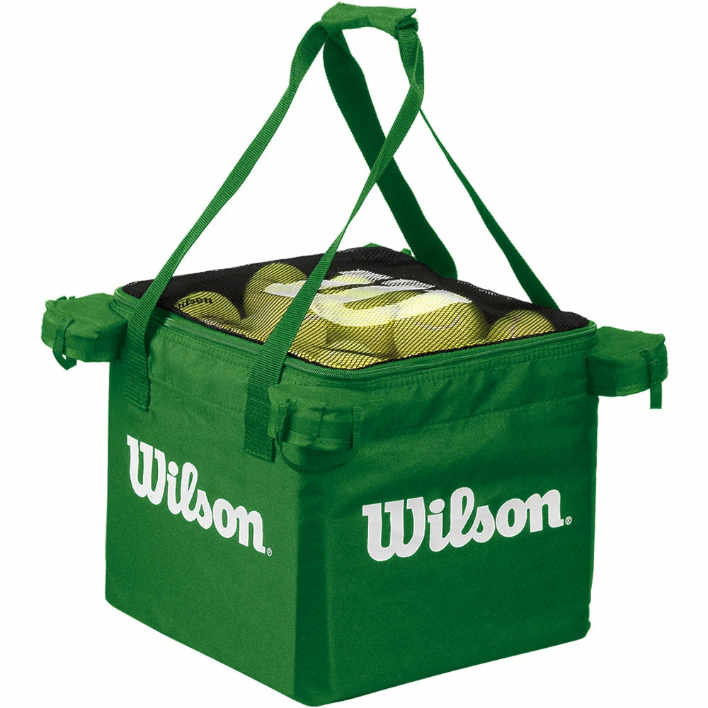 Deals โ Brand new ๐ Tennis Accessories Wilson Teaching Cart Green Bag ๐ ๐ 3 Tennis Accessories Wilson Teaching Cart Green Bag