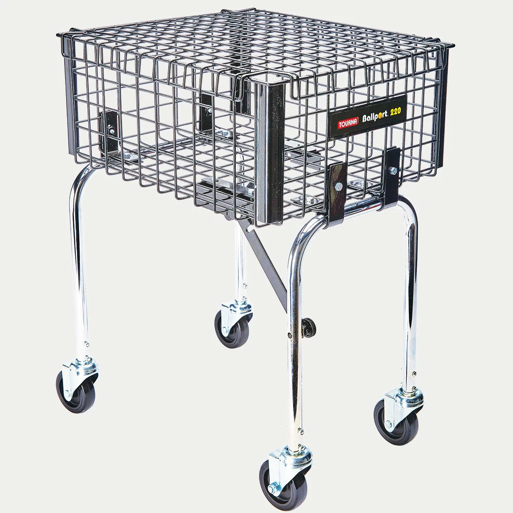 Brand new 😀 Cheap 🌟 Tourna Ballport Travel Teaching Cart 220 Balls 🔔 🔥 3 Tourna Ballport Travel Teaching Cart 220 Balls