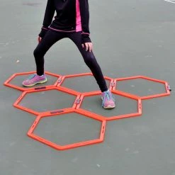 Best reviews of 👍 Best deal 🛒 Oncourt Offcourt Hexo Agility Rings (set Of 6) Tennis Accessories ⭐ 🤩 8 Oncourt Offcourt Hexo Agility Rings (set Of 6) Tennis Accessories