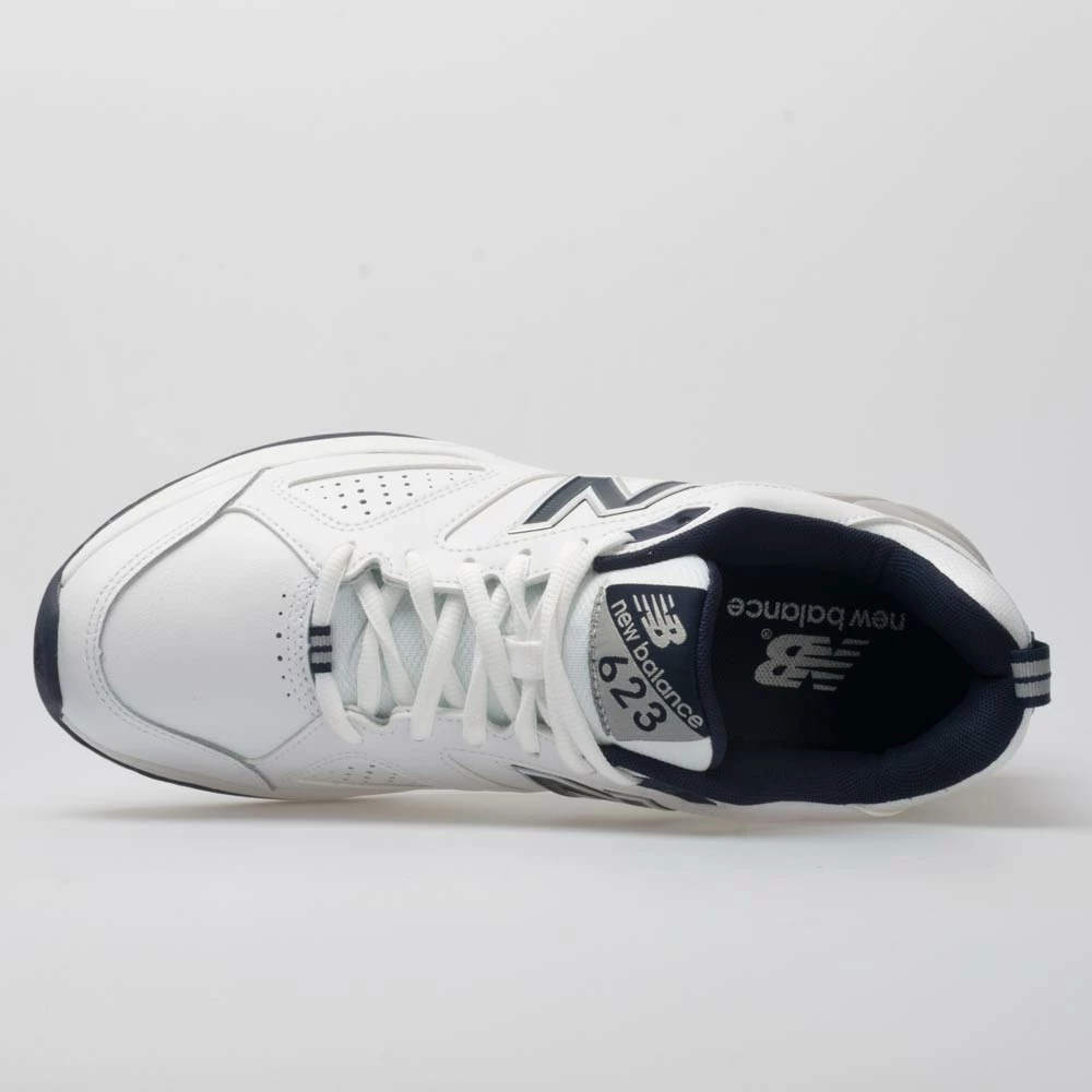 Best Sale 🎉 Buy 😉 New Balance 623v3 Men's White/Navy 👍 🔔 5 New Balance 623v3 Men's White/Navy