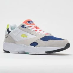 New ๐ Top 10 ๐ Lacoste Storm 96 Low 0120 1 Men's Light Grey/light Green Lifestyle ๐ ๐ Sneakers ๐ ๐ 12 Lacoste Storm 96 Low 0120 1 Men's Light Grey/light Green Lifestyle Sneakers
