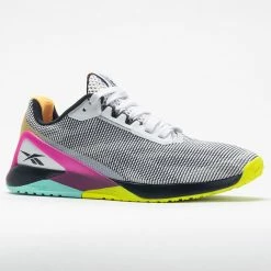 Reebok Nano X1 Grit Women's White/Black/Pursuit Pink Training Shoes