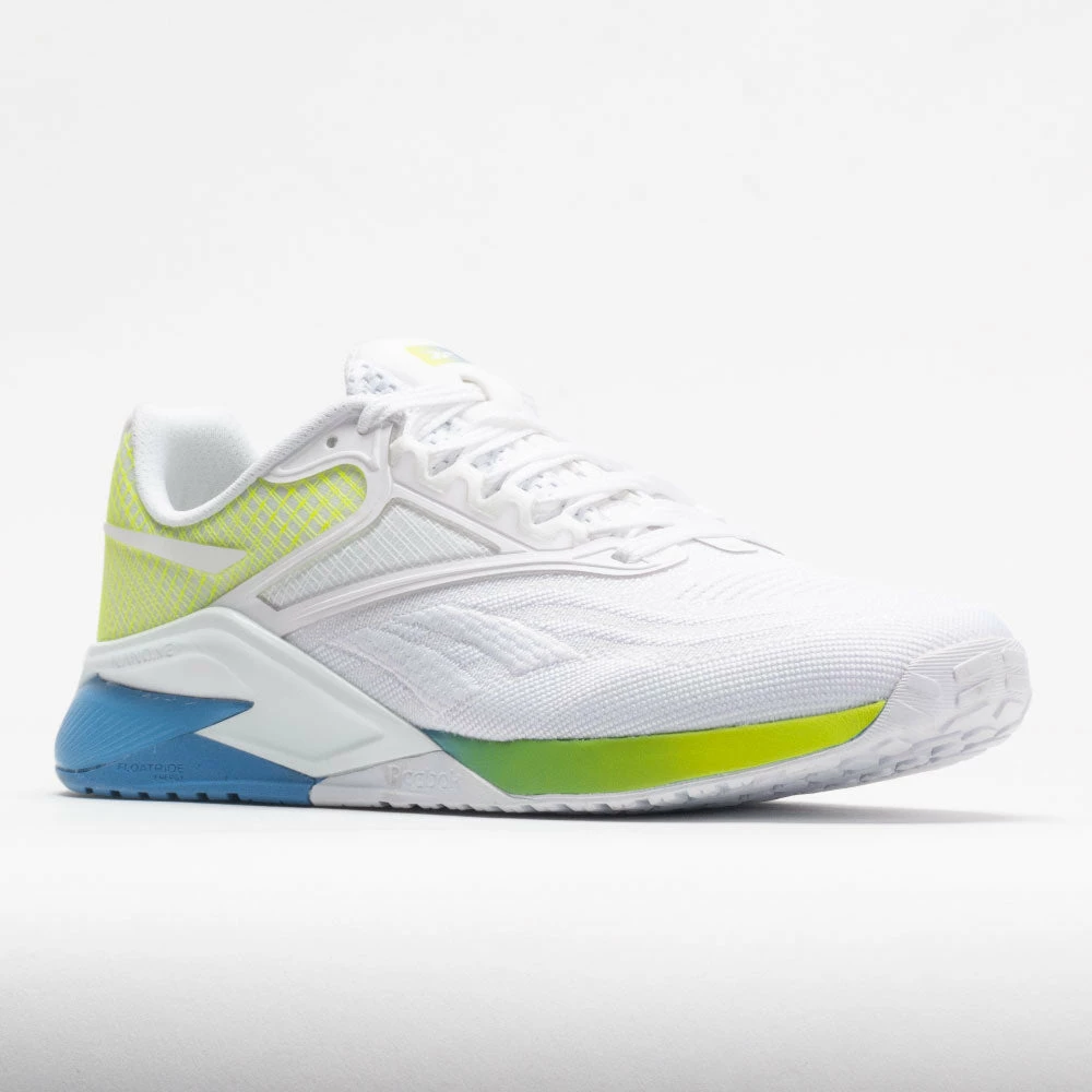 Wholesale ๐ Brand new ๐ฅฐ Training ๐ ๐ Shoes Reebok Nano X2 ๐ฉ Women's White/Essential Blue/Acid Yellow ๐ ๐ 7 Training Shoes Reebok Nano X2 Women's White/Essential Blue/Acid Yellow