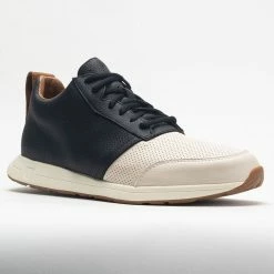 Flash Sale โจ Best Sale ๐ York Athletics Henry Mid Trainer Men's Leather Black/White Training ๐ ๐ Shoes ๐ ๐ 12 York Athletics Henry Mid Trainer Men's Leather Black/White Training Shoes