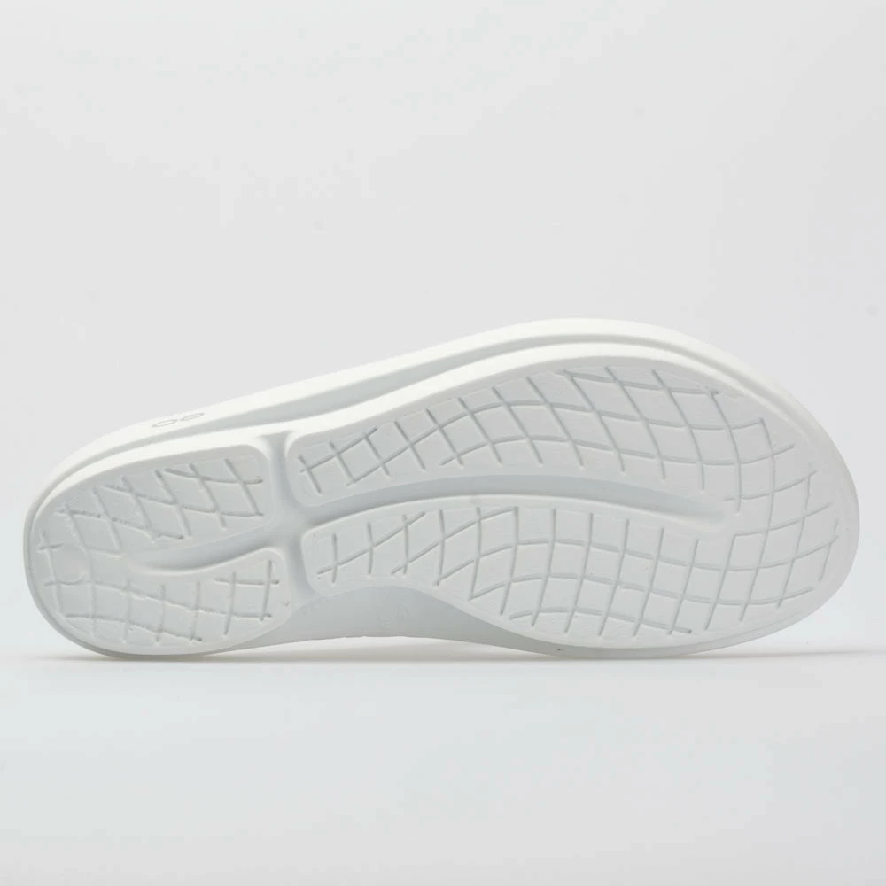 Coupon 💯 Coupon 🔔 OOFOS OOlala 👩 Women's White/White 🩴 🩴 Sandals & Slides 👍 😍 6 OOFOS OOlala Women's White/White Sandals & Slides