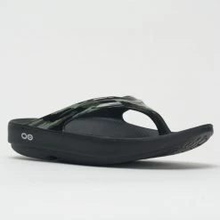 Sandals & Slides OOFOS OOlala Limited Women's Black/Green Camo