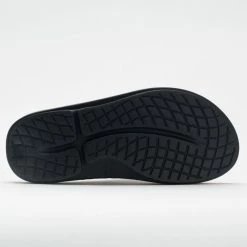 OOFOS OOahh Limited Women's Black Leopard Sandals & Slides