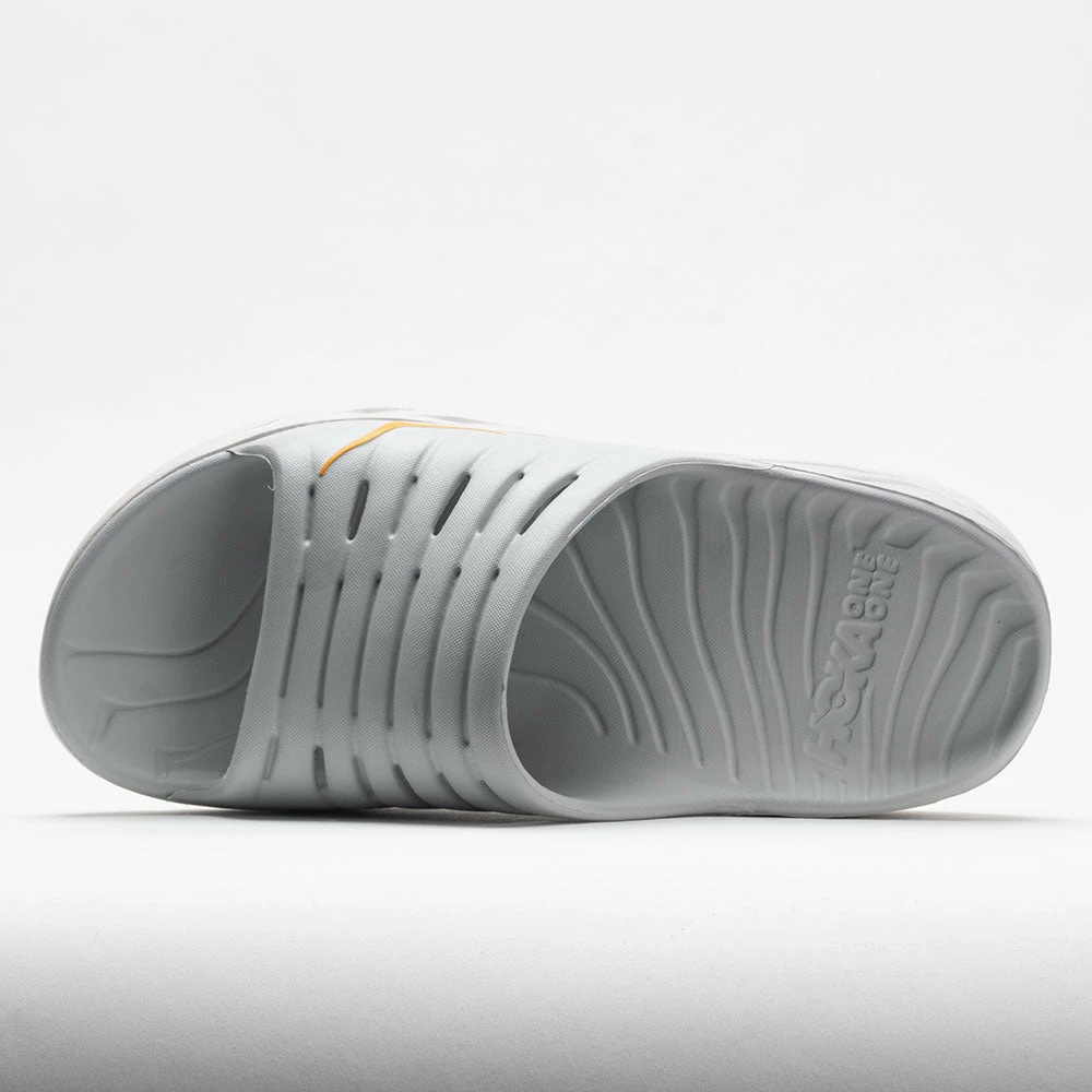 Buy 🎉 Outlet 🥰 HOKA Ora Recovery Slide Men's Lunar Rock/Radiant Yellow 🩴 🩴 Sandals & Slides 😀 😉 4 HOKA Ora Recovery Slide Men's Lunar Rock/Radiant Yellow Sandals & Slides