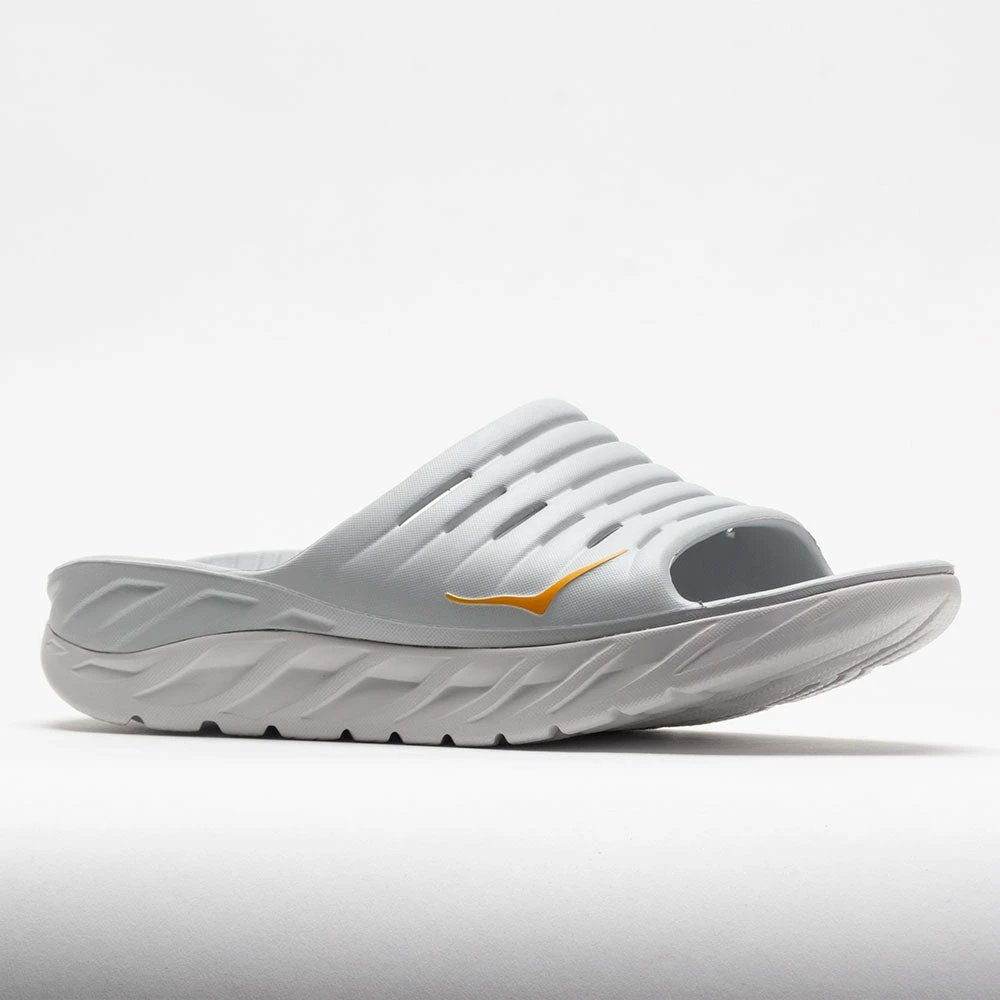 Buy 🎉 Outlet 🥰 HOKA Ora Recovery Slide Men's Lunar Rock/Radiant Yellow 🩴 🩴 Sandals & Slides 😀 😉 7 HOKA Ora Recovery Slide Men's Lunar Rock/Radiant Yellow Sandals & Slides