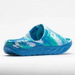 Sandals & Slides HOKA Ora Recovery Slide Swirl Unisex Atlantic/Blue Coral