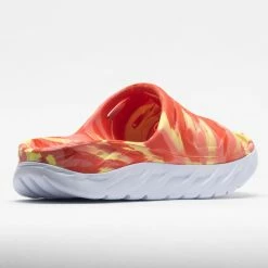 Best reviews of 👏 Budget 👍 HOKA Ora Recovery Slide Swirl Unisex Yellow Pear/Fiesta 🩴 🩴 Sandals & Slides ⭐ ⌛ 13 HOKA Ora Recovery Slide Swirl Unisex Yellow Pear/Fiesta Sandals & Slides