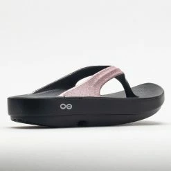 Sandals & Slides OOFOS OOlala Luxe Women's Rose Sparkle