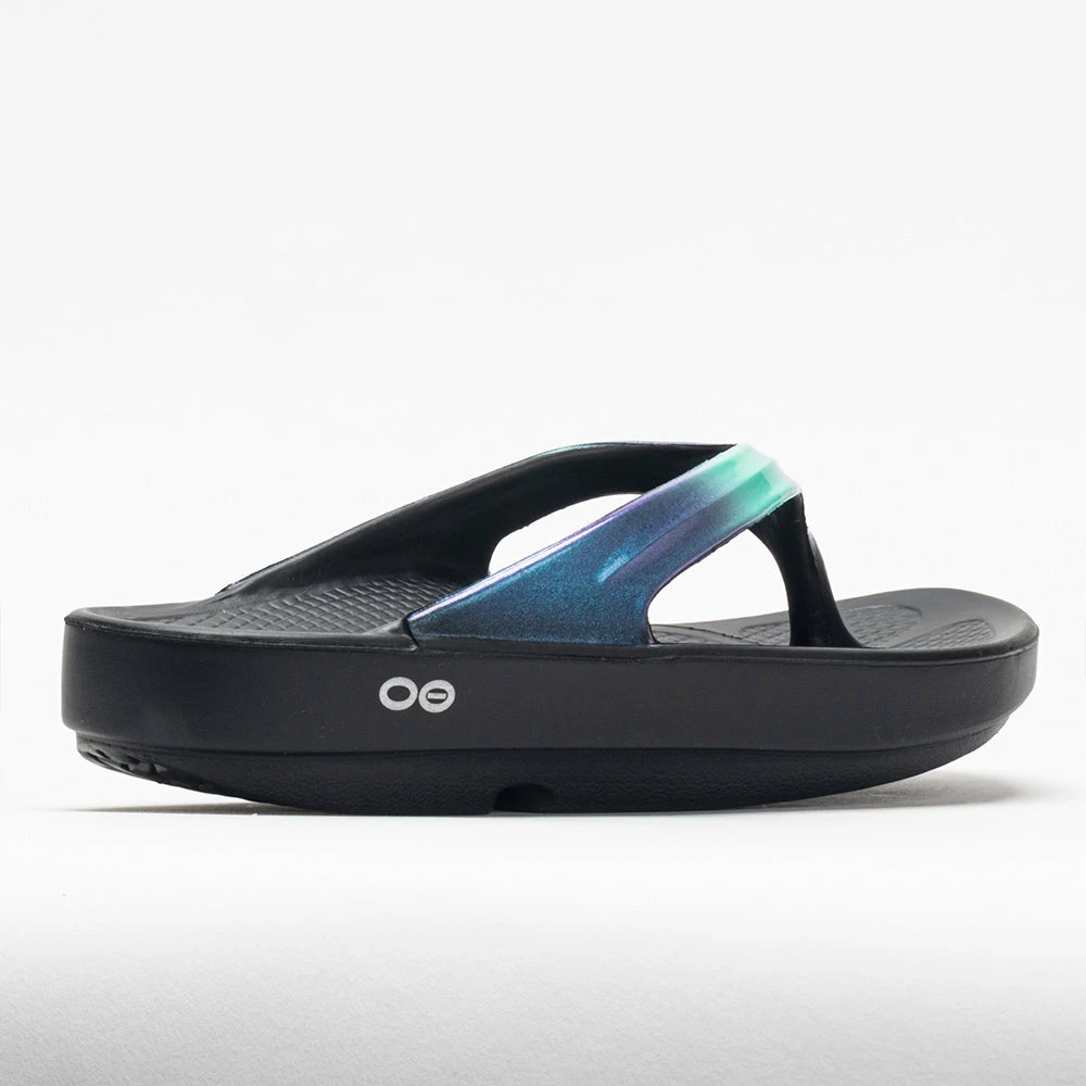 Brand new ๐ Coupon ๐ OOFOS OOlala Luxe ๐ฉ Women's Black/Atlantis ๐ฉด ๐ฉด Sandals & Slides ๐ ๐งจ 8 OOFOS OOlala Luxe Women's Black/Atlantis Sandals & Slides