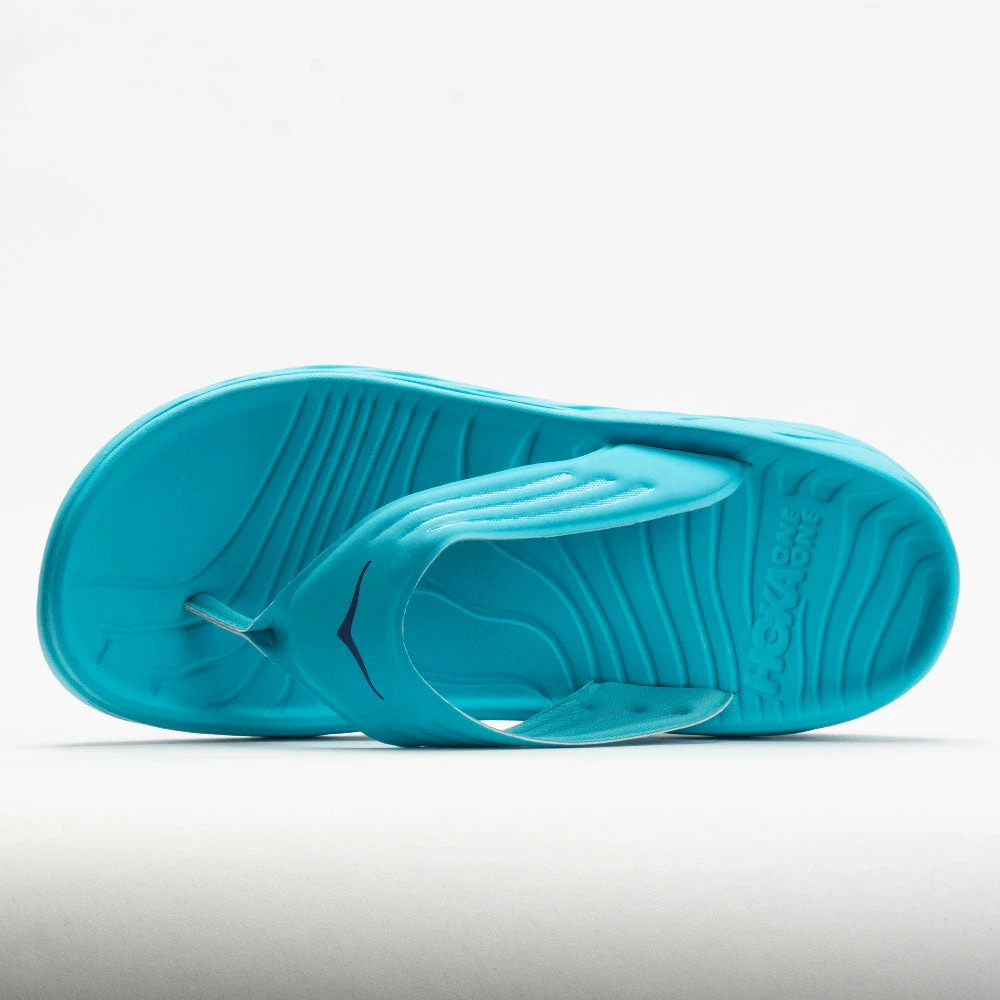 Wholesale 👏 Buy 🛒 🩴 Sandals & Slides Hoka One One Ora Recovery Flip Men's Scuba Blue/Bellwether Blue 😀 ❤️ 4 Sandals & Slides Hoka One One Ora Recovery Flip Men's Scuba Blue/Bellwether Blue