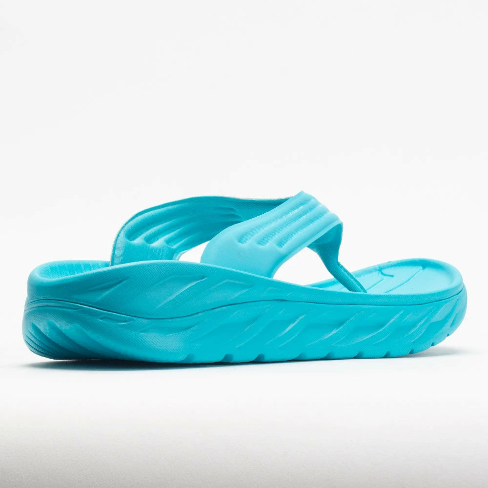 Wholesale 👏 Buy 🛒 🩴 Sandals & Slides Hoka One One Ora Recovery Flip Men's Scuba Blue/Bellwether Blue 😀 ❤️ 8 Sandals & Slides Hoka One One Ora Recovery Flip Men's Scuba Blue/Bellwether Blue