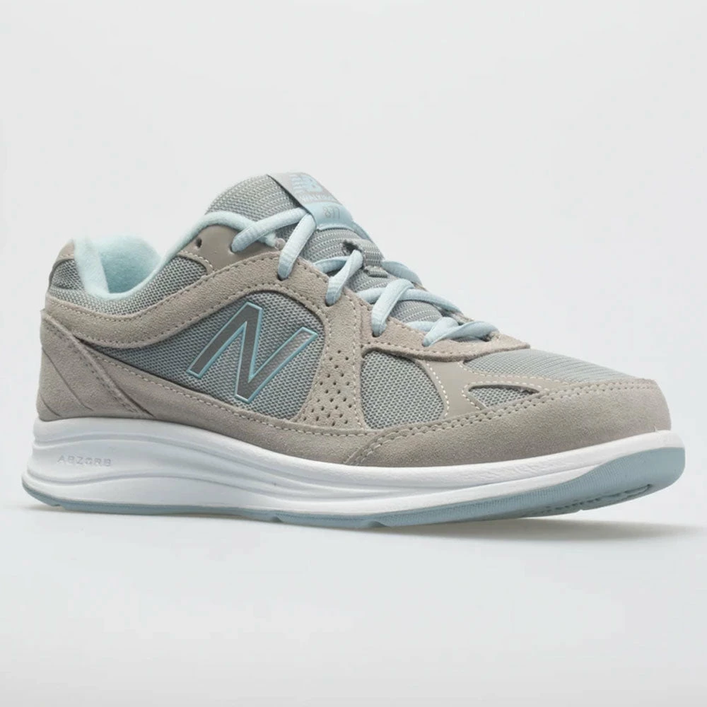 Buy 🌟 Brand new 🔔 New Balance 877 👩 Women's Silver/Aqua 🔥 ❤️ 7 New Balance 877 Women's Silver/Aqua