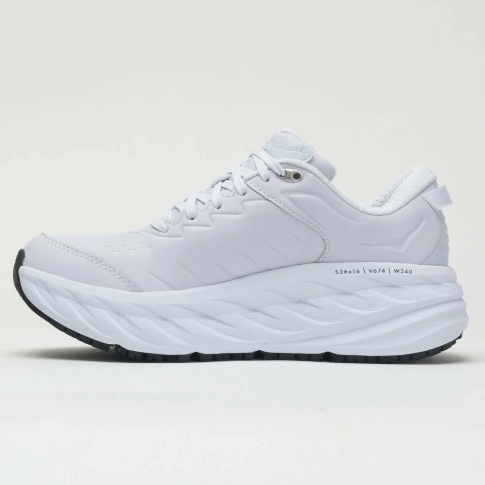 Brand new โค๏ธ Best Pirce ๐ฅฐ Hoka One One Bondi SR ๐ฉ Women's White Walking ๐ ๐ Shoes ๐ฅฐ ๐ 4 Hoka One One Bondi SR Women's White Walking Shoes
