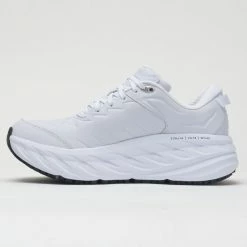 Hoka One One Bondi SR Men's White Walking Shoes