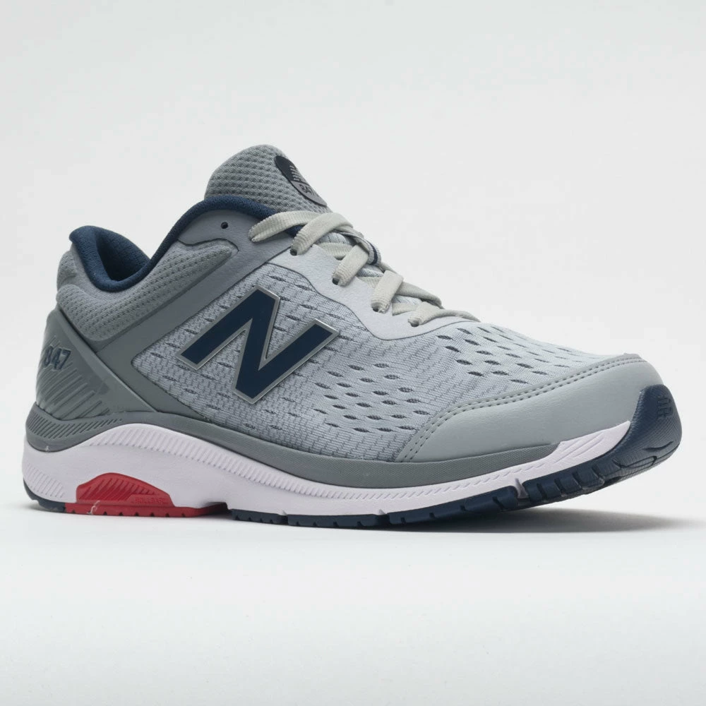 Flash Sale โจ Outlet ๐ New Balance 847v4 Men's Silver Mink/Gunmetal/Natural Indigo Walking ๐ ๐ Shoes ๐งจ ๐ 7 New Balance 847v4 Men's Silver Mink/Gunmetal/Natural Indigo Walking Shoes