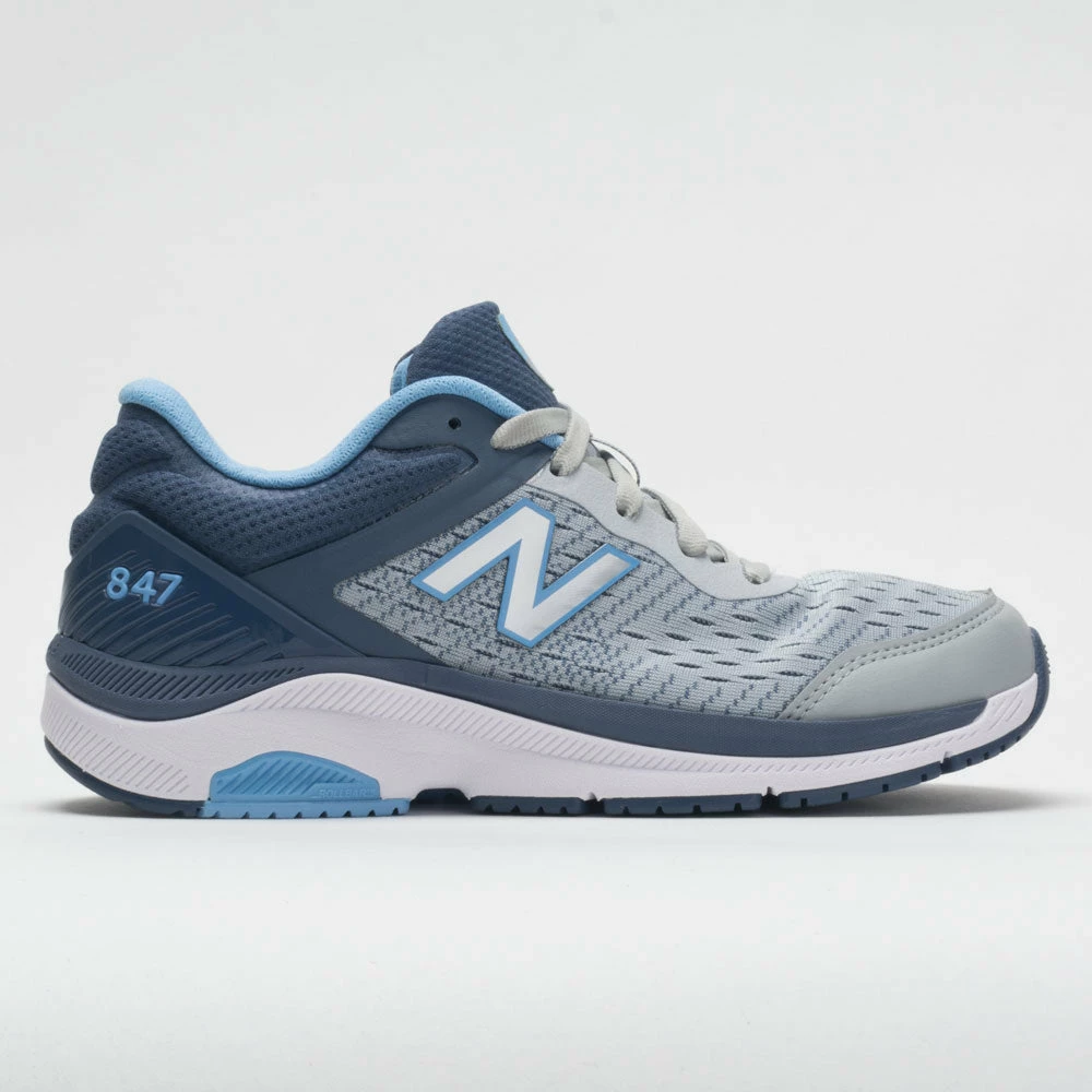 Outlet ๐ Discount โ New Balance 847v4 ๐ฉ Women's Light Aluminum/Vintage Indigo/Team Carolina โจ โจ 3 New Balance 847v4 Women's Light Aluminum/Vintage Indigo/Team Carolina