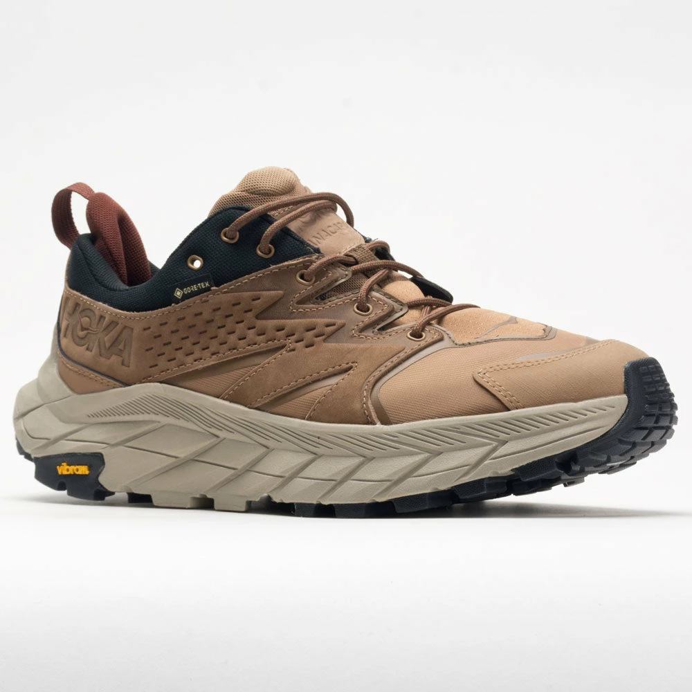 Best Pirce ๐ Cheapest ๐ Hoka One One Anacapa Low GTX Men's Tiger Eye/Black Hiking ๐ ๐ Shoes โ๏ธ โ๏ธ 7 Hoka One One Anacapa Low GTX Men's Tiger Eye/Black Hiking Shoes