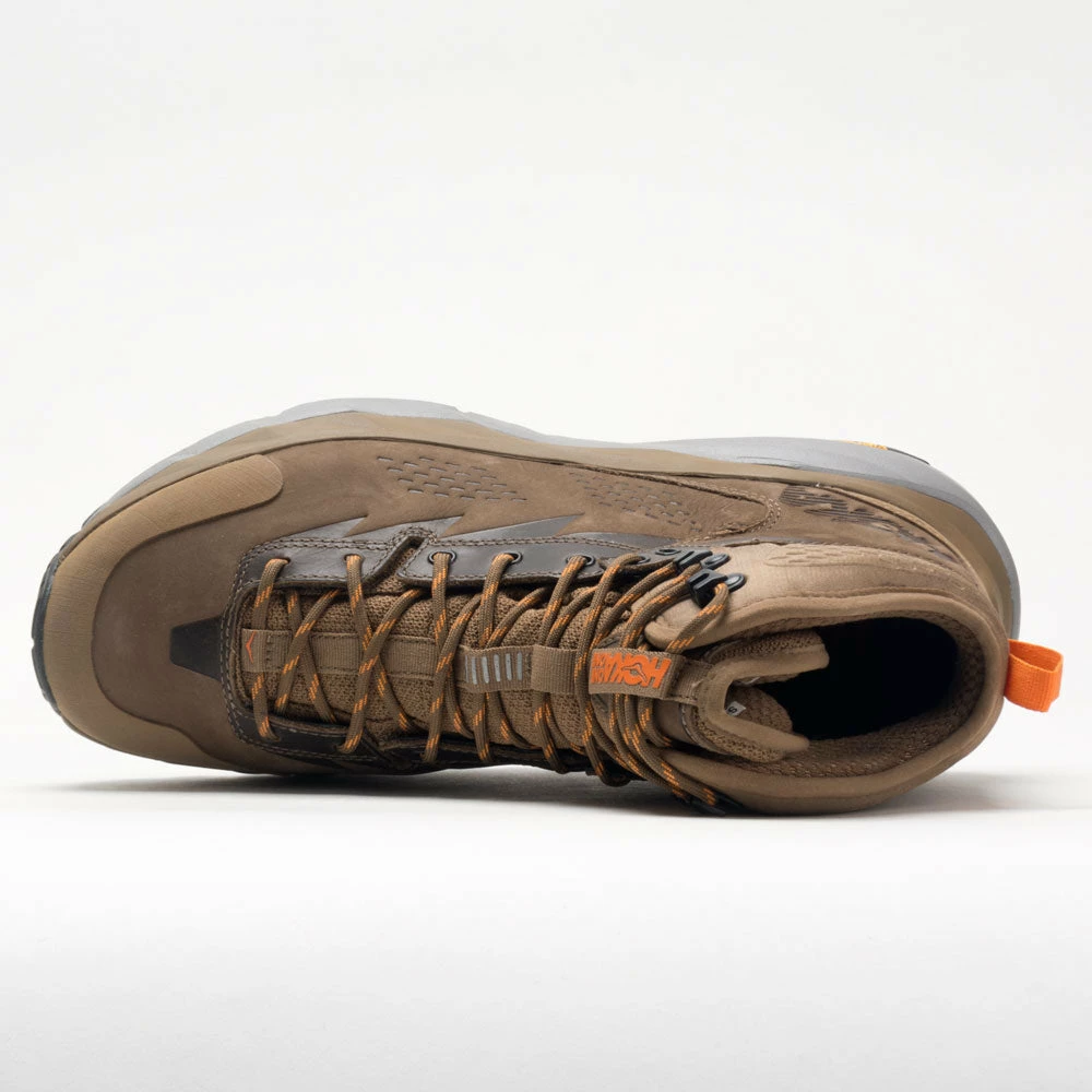 Flash Sale ๐ Best deal ๐ Hoka One One Kaha GTX Men's Otter/Persimmon Hiking ๐ ๐ Shoes โ โค๏ธ 5 Hoka One One Kaha GTX Men's Otter/Persimmon Hiking Shoes