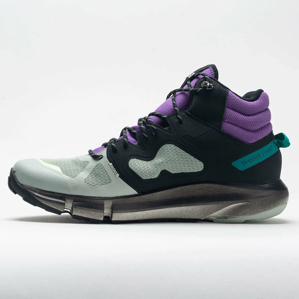 New ๐ฏ Promo ๐ Salomon Predict Hike Mid GTX Men's Black/Aqua Gray/Roayl Lilac Hiking ๐ ๐ Shoes ๐ฏ ๐ 4 Salomon Predict Hike Mid GTX Men's Black/Aqua Gray/Roayl Lilac Hiking Shoes