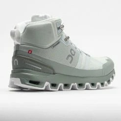 On Running Hiking Shoes On Cloudrock Waterproof Women's Mineral/Kelp