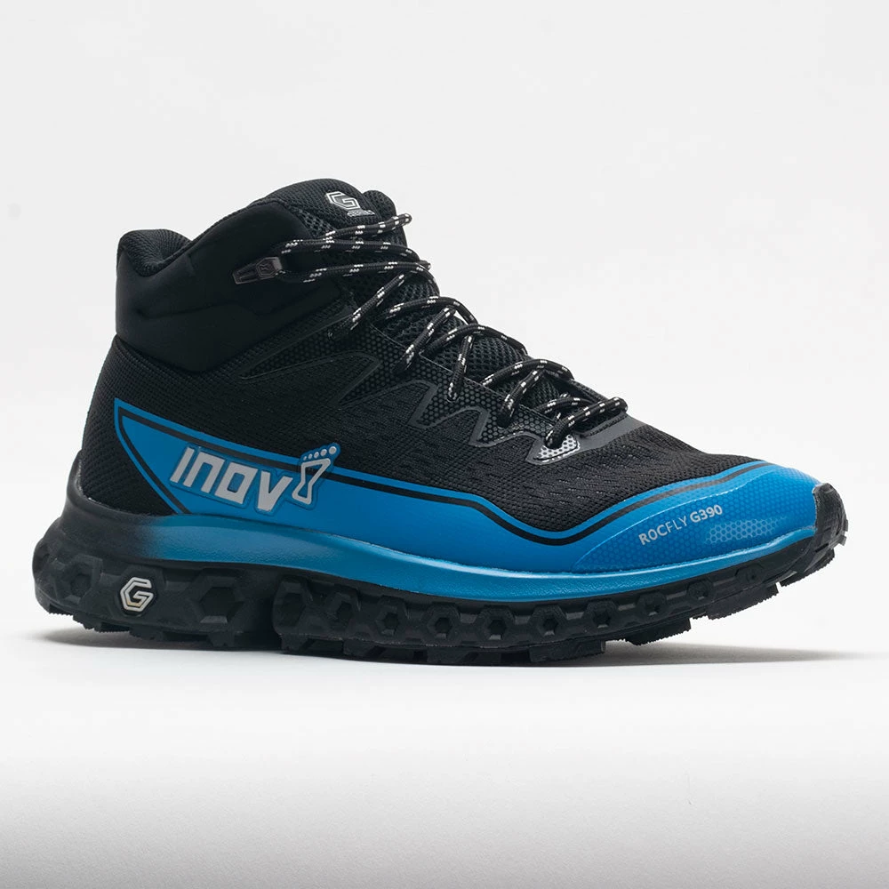 Cheap ๐งจ Wholesale ๐ Inov-8 RocFly G 390 Men's Black/Blue Hiking ๐ ๐ Shoes ๐ ๐ 7 Inov-8 RocFly G 390 Men's Black/Blue Hiking Shoes