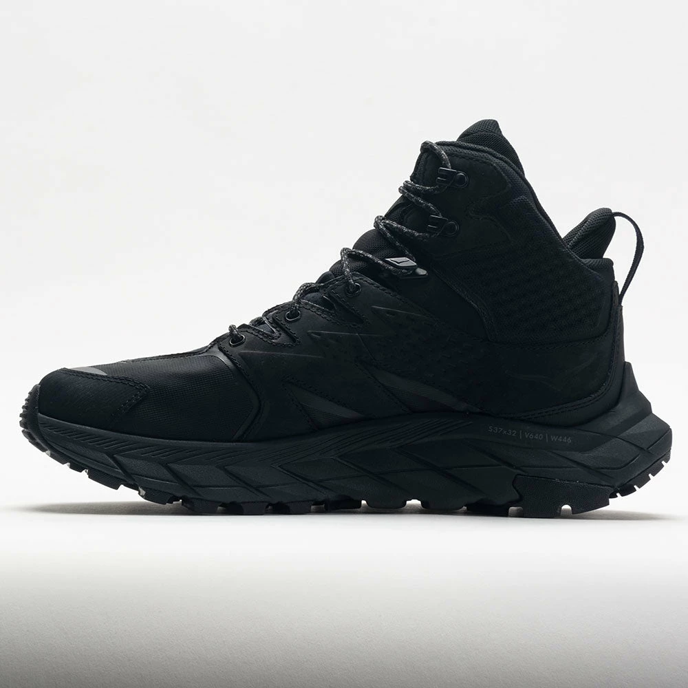 Coupon ๐งจ Outlet ๐ HOKA Anacapa Mid GTX Men's Black/Black Hiking ๐ ๐ Shoes ๐คฉ ๐ 4 HOKA Anacapa Mid GTX Men's Black/Black Hiking Shoes