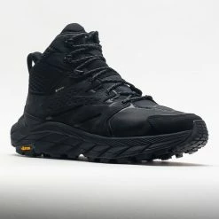Coupon ๐งจ Outlet ๐ HOKA Anacapa Mid GTX Men's Black/Black Hiking ๐ ๐ Shoes ๐คฉ ๐ 12 HOKA Anacapa Mid GTX Men's Black/Black Hiking Shoes