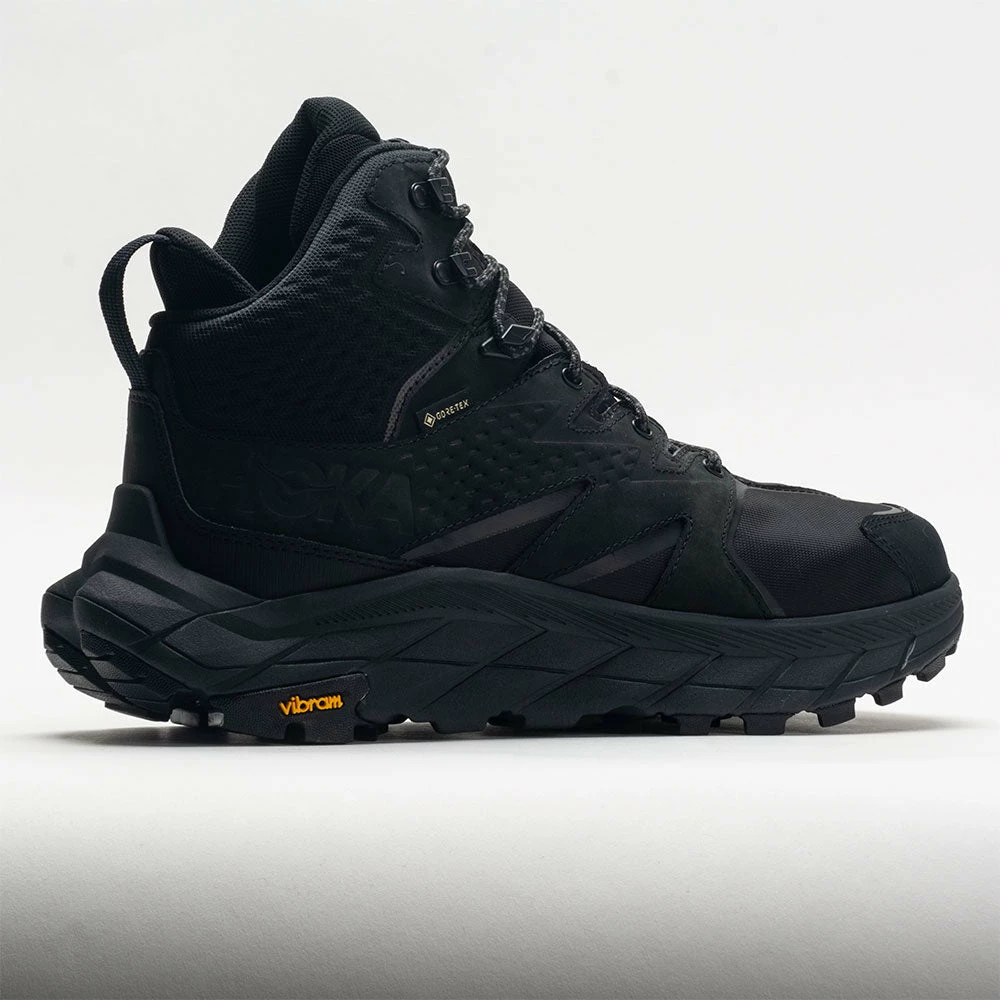 Coupon ๐งจ Outlet ๐ HOKA Anacapa Mid GTX Men's Black/Black Hiking ๐ ๐ Shoes ๐คฉ ๐ 8 HOKA Anacapa Mid GTX Men's Black/Black Hiking Shoes