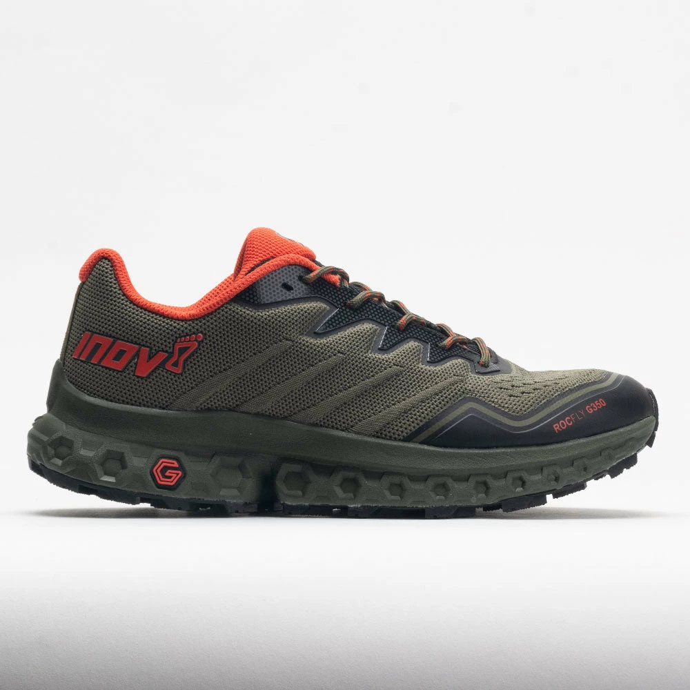 Wholesale ๐งจ Best reviews of โ Inov-8 RocFly G 350 Men's Olive/Orange ๐ โค๏ธ 3 Inov-8 RocFly G 350 Men's Olive/Orange