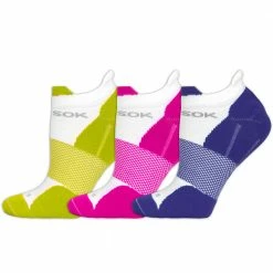 Fitsok F4 Tech No Show Socks 3 Pack