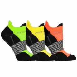 Fitsok F4 Tech No Show Socks 3 Pack