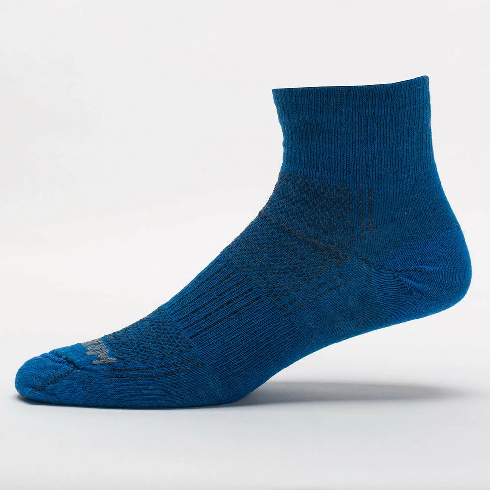Discount 💯 Wholesale 🎉 WrightSock Merino Double Layer Coolmesh II Quarter 🧦 🧦 Socks 🤩 😀 4 WrightSock Merino Double Layer Coolmesh II Quarter Socks
