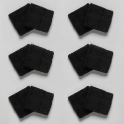 Sweatbands & Towels Tourna Team Pack Wristbands (6 Pairs)